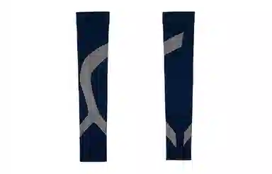 白卷 户外骑行开车运动冰袖 简约冰丝高弹条纹 防晒袖 男女同款情侣款