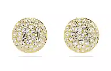 Swarovski Meteora Studs Gold Tone