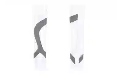 白卷 户外骑行开车运动冰袖 简约冰丝高弹条纹 防晒袖 男女同款情侣款