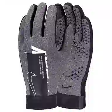 Nike Logo Sports Gloves Gray