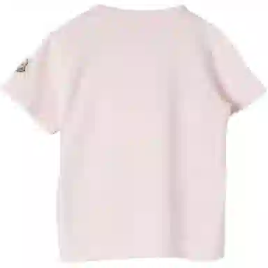 Moncler Logo T-Shirt Pink Kids