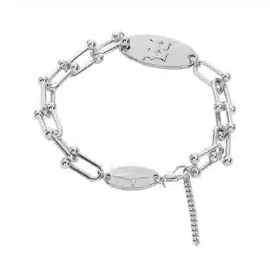 BJHG Reckless Vintage Bamboo Alloy Bracelet