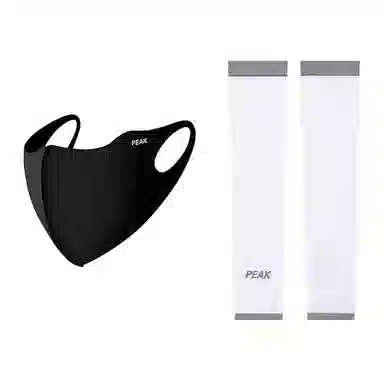 匹克 出行必备  防紫外线开车骑行跑步运动户外冰袖口罩 防晒袖 男女同款情侣款