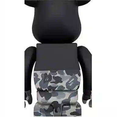 BE@RBRICK x BAPE BAPE MICKEY MOUSE Camo Grey