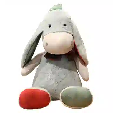 狐狸仙 可爱小毛驴 玩偶 毛绒公仔