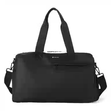 阿尔派妮 运动大容量干湿分离独立鞋仓训练短途出差 织物 瑜伽包健身包 大号 男女同款情侣款 黑色/白色