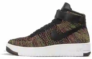 Nike Air Force 1 Flyknit Multi-Color Black