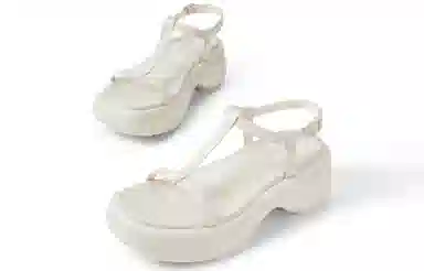CHARLESKEITH ck PU 6.5cm CreamSilver
