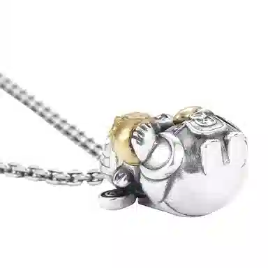 Yamagata God of Wealth Pendant S925 Silver