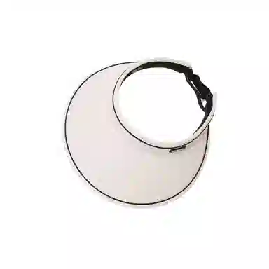 杨同学 加宽大檐 字母 空顶 可折叠 遮阳帽 骑车可带 防紫外线 发箍式 涤纶 防晒帽 男女同款情侣款