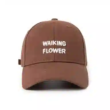 白卷 硬顶时尚百搭透气宽檐字母 棉 棒球帽 男女同款情侣款