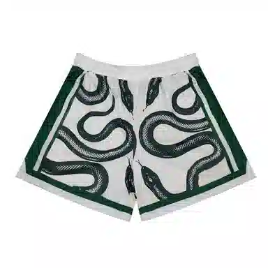 SWISH Snake Pattern Basketball Shorts