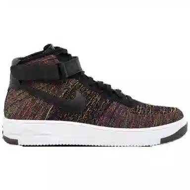 Nike Air Force 1 Flyknit Multi-Color Black