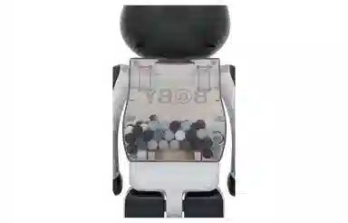 BERBRICK MY FIRST BBY BLACK WHITE CHROME Ver 70cm