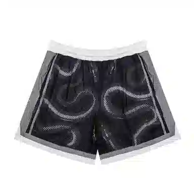 SWISH Snake Pattern Basketball Shorts