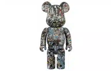 BE@RBRICK Jackson Pollock 2nd Edition