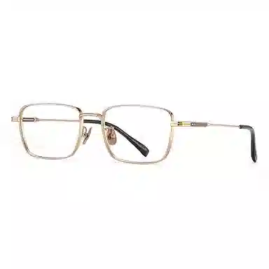 【联系客服可配度数】 苍木优品 复古超轻近视眼镜框黑色窄方框可配度数痞帅 β钛 方形 光学镜架 男女同款情侣款