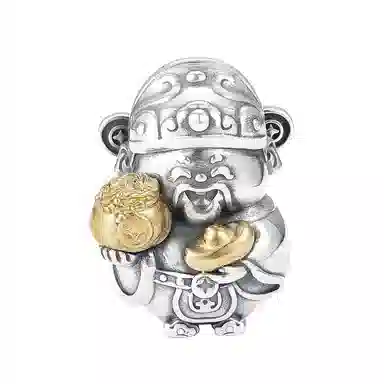 Yamagata God of Wealth Pendant S925 Silver