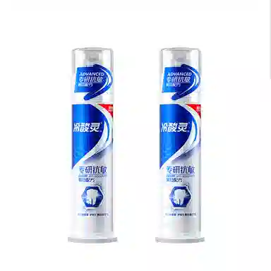 冷酸灵 专研抗敏泵式牙膏 男女通用