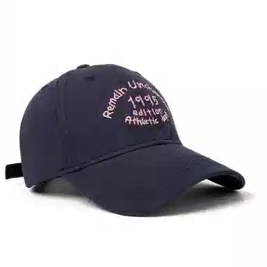 白卷 软顶时尚休闲百搭街头刺绣 棉 棒球帽 男女同款情侣款