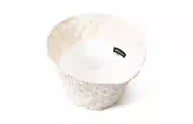 白卷 个性泡泡 小方块肌理感遮阳 闺蜜同款 渔夫帽 女款 黑色 白色