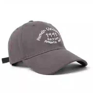 白卷 软顶时尚休闲百搭街头刺绣 棉 棒球帽 男女同款情侣款