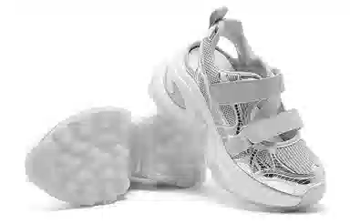 C°BANNER Silver Dad Sneakers