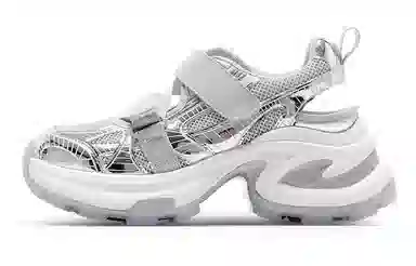 C°BANNER Silver Dad Sneakers