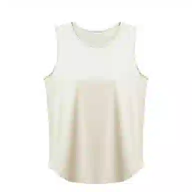 梦特娇 纯色休闲舒适简约柔软背心 女款