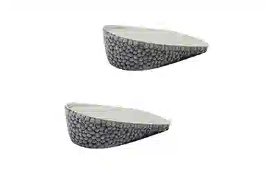 迈高乐 隐形内增高半垫软弹舒适内增高垫硅胶爆米花 鞋垫 男女同款情侣款 灰色