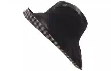 优幽兰 休闲 时尚潮流防紫外线双面可戴大帽檐 出行简约潮流拍照打卡 棉 防晒帽 女款