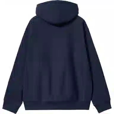 Carhartt WIP Hooded American Script Sweat Air Force Blue