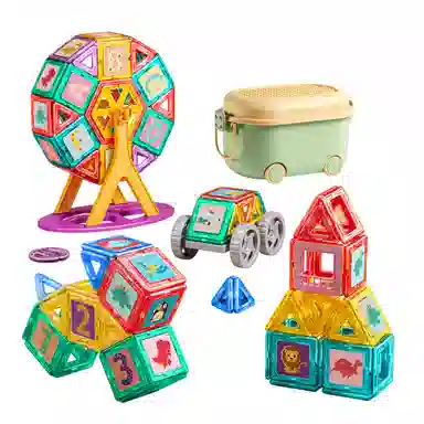 星涯优品 百变磁力片 多功能磁吸 益智拼搭 磁力片/磁力棒/磁力块