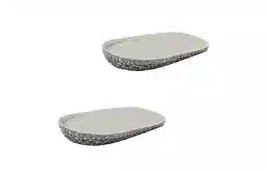 迈高乐 隐形内增高半垫软弹舒适内增高垫硅胶爆米花 鞋垫 男女同款情侣款 灰色