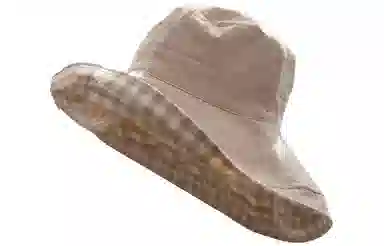 优幽兰 休闲 时尚潮流防紫外线双面可戴大帽檐 出行简约潮流拍照打卡 棉 防晒帽 女款