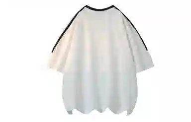 A.X.S.K Striped Oversized Pullover Tee