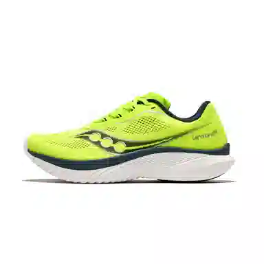 Saucony Kinvara 15 Fluorescent Green Blue