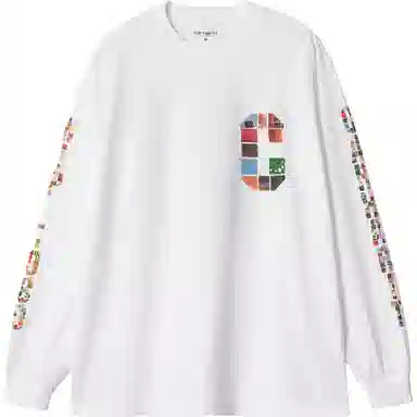 Carhartt WIP SS24 LS Machine 89 T-Shirt Logo T