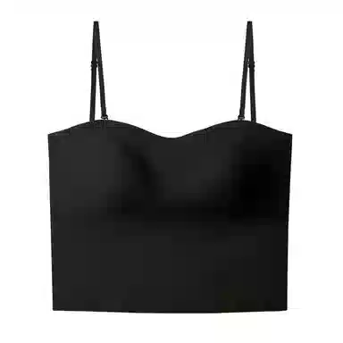 内在密码 交叉美背文胸一体式背心内衣百搭无痕小吊带胸垫夏薄款内搭显瘦裹胸防走光