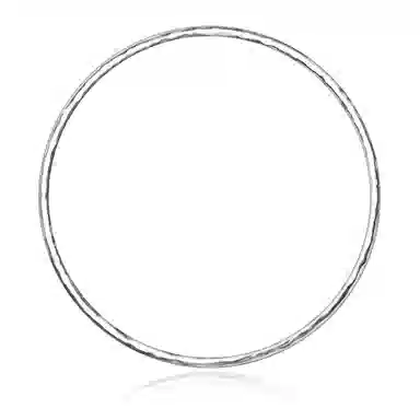 谧月珠宝 新中式国潮风古风清冷感小众设计古法传承锤纹镯子个性时尚极简主义显年轻复古素圈温婉温柔 合金 手镯 女款