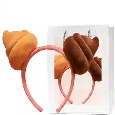 波比熊 创意搞怪便便发箍 玩偶周边