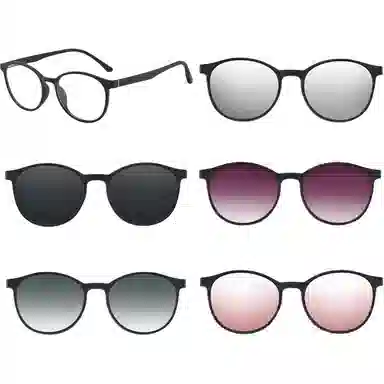 康视顿 三合一偏光夹片套镜 太阳眼镜 男款