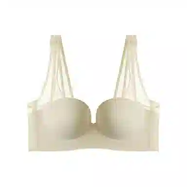 内在密码 半杯内衣女小胸显大聚拢夏薄款低胸性感二分之一无痕透气收副乳文胸罩