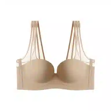 内在密码 半杯内衣女小胸显大聚拢夏薄款低胸性感二分之一无痕透气收副乳文胸罩