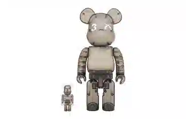 BE@RBRICK x 3.Paradis Roarguns Transparent 100%400%