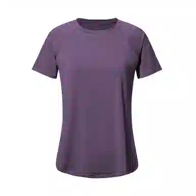 达兹 休闲透气速干训练短袖健身衣 女款