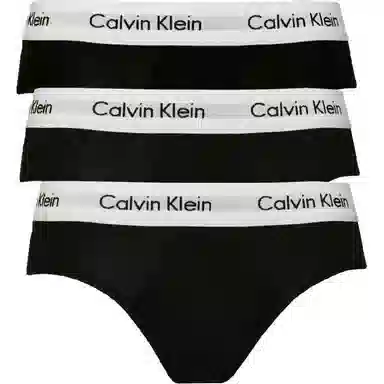 Calvin Klein 3P Hip Brief Black