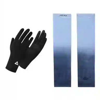 匹克 冰感防紫外线开孔避免手汗可触屏骑行 防晒袖 男女同款情侣款