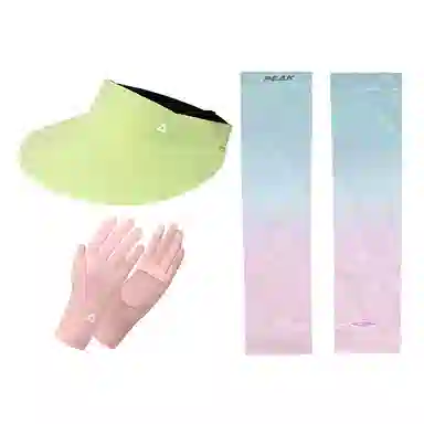 匹克 冰感防紫外线开孔避免手汗可触屏骑行 防晒袖 男女同款情侣款