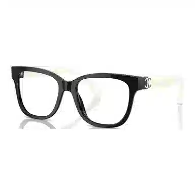 CHANEL Optical Frame Black